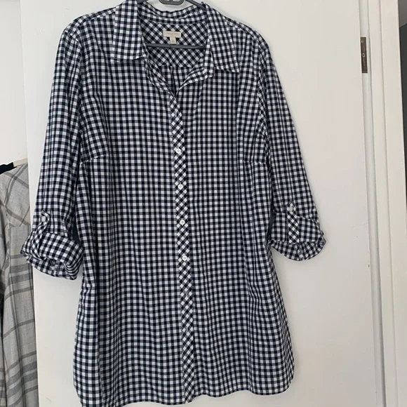 Talbot button-down tunic - Picture 2 of 8